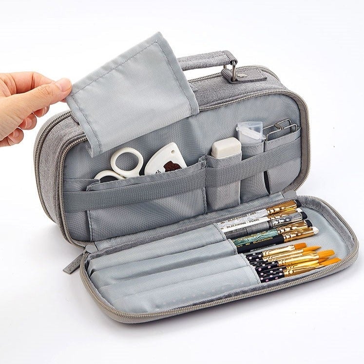 Kosmetiktasche mit Fächern – Bild 12