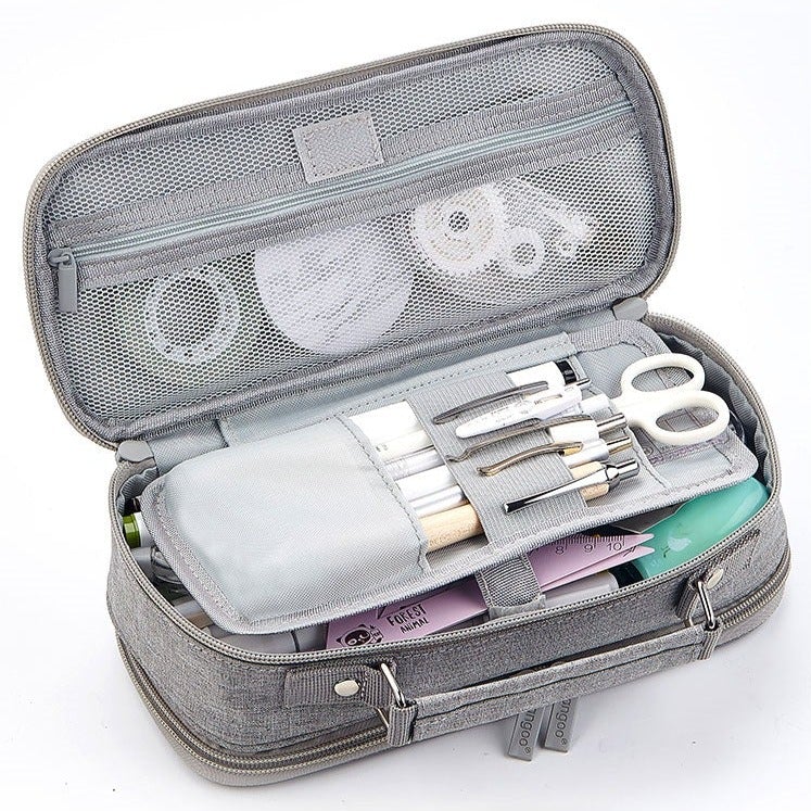 Kosmetiktasche mit Fächern – Bild 11