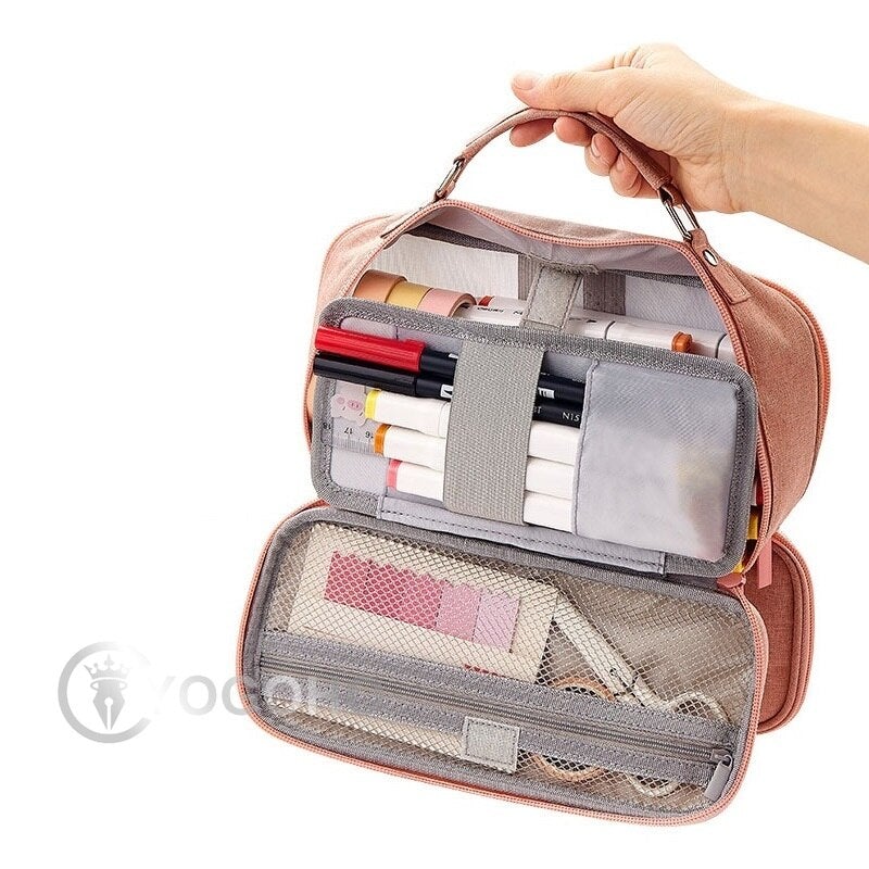 Kosmetiktasche mit Fächern – Bild 8
