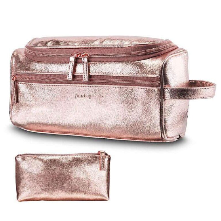 Kosmetiktasche Plüsch Pink