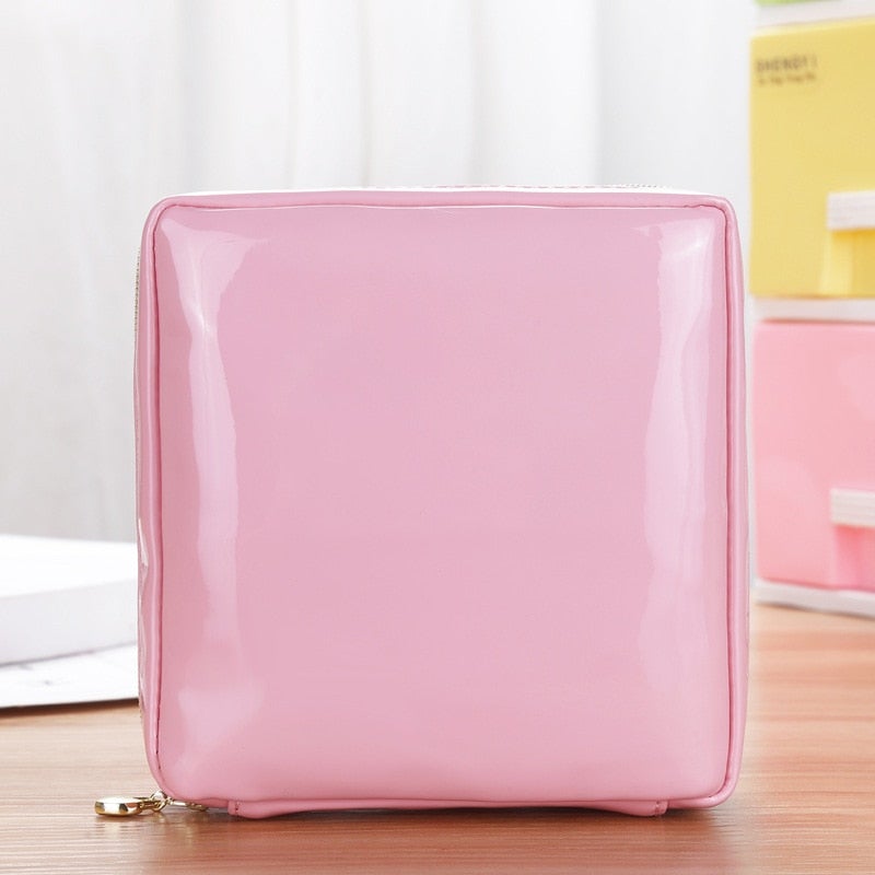 Leder Kosmetiktasche – Bild 9
