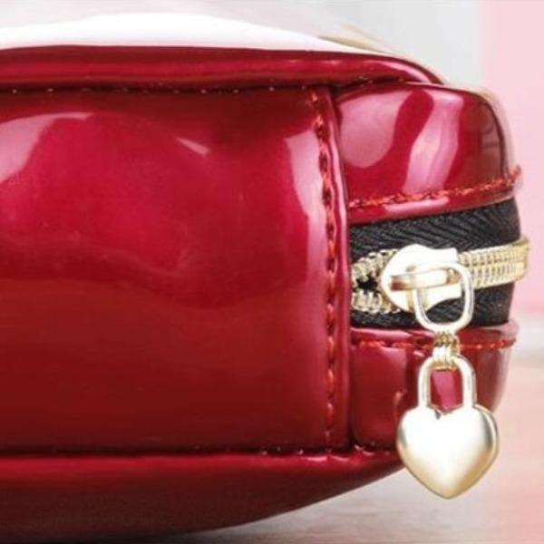 Leder Kosmetiktasche – Bild 6