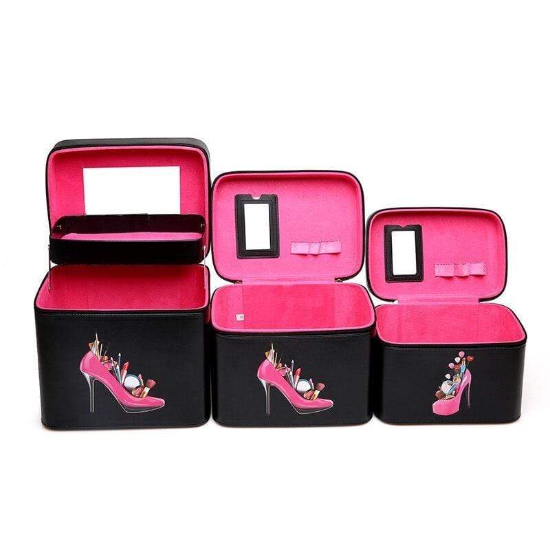 Make-up Aufbewahrungskoffer Absatzdesign – Bild 4