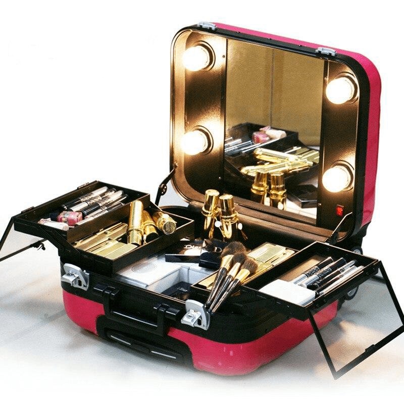 Make-up Koffer Mit Licht – Bild 2