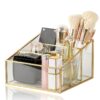 Make-up Organizer aus Glas
