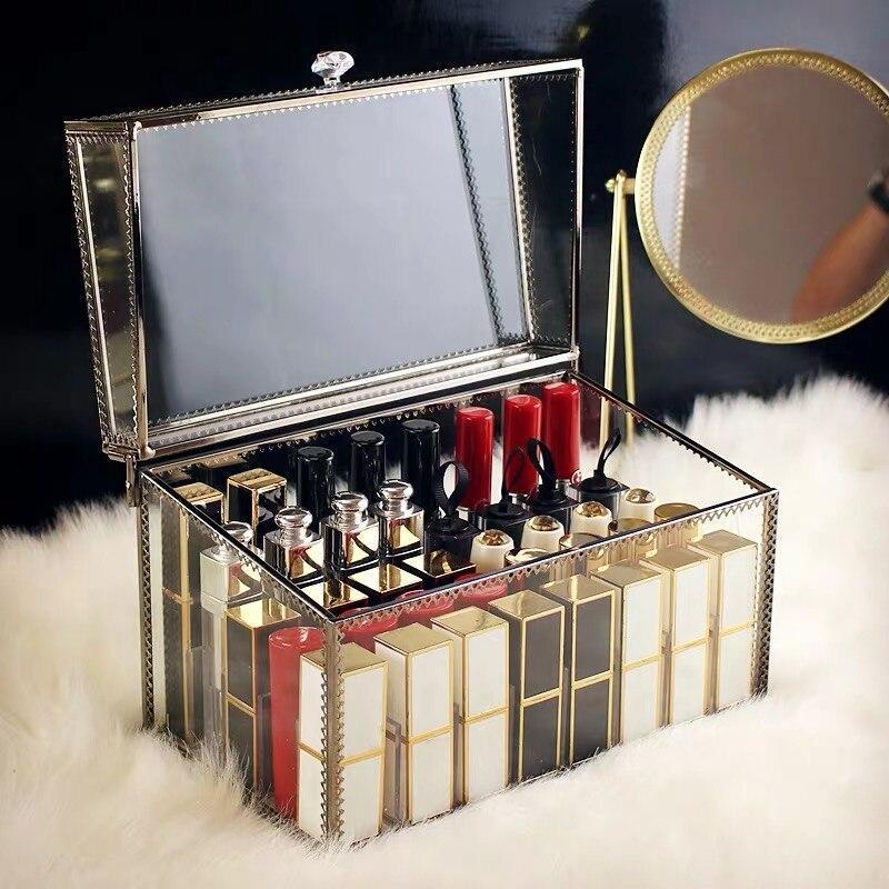 Make-up Organizer Box aus Glas – Bild 4