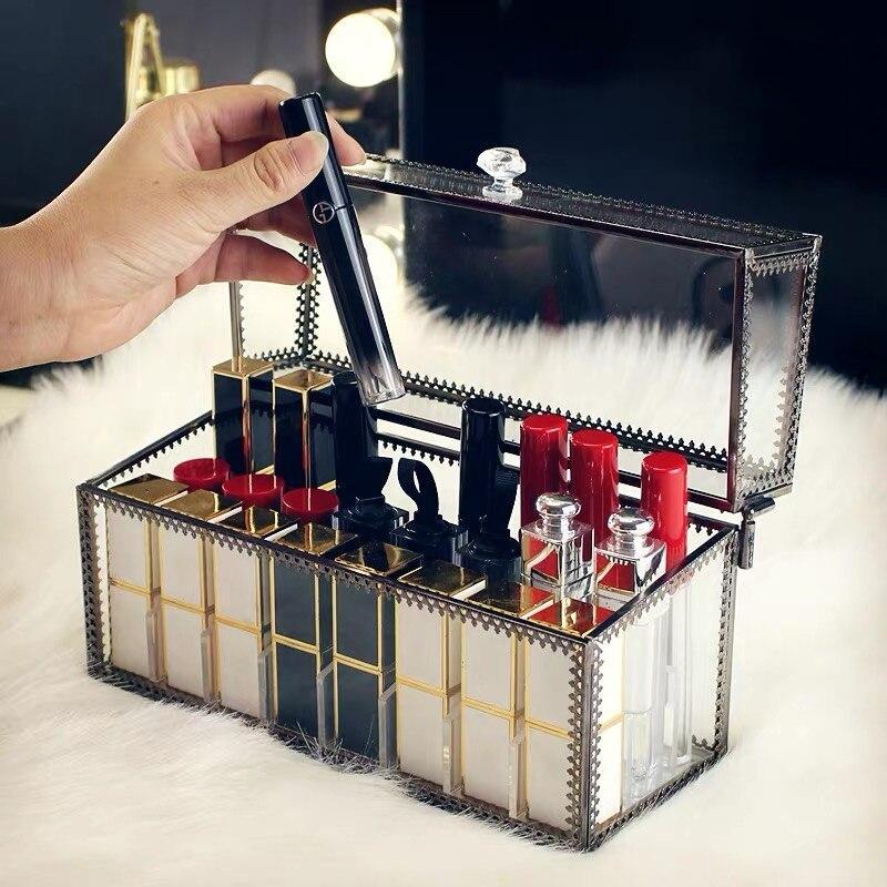 Make-up Organizer Box aus Glas – Bild 5