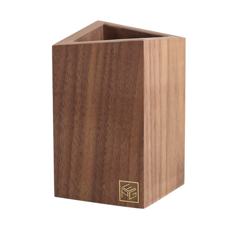 Make-up Pinselbehälter aus Holz