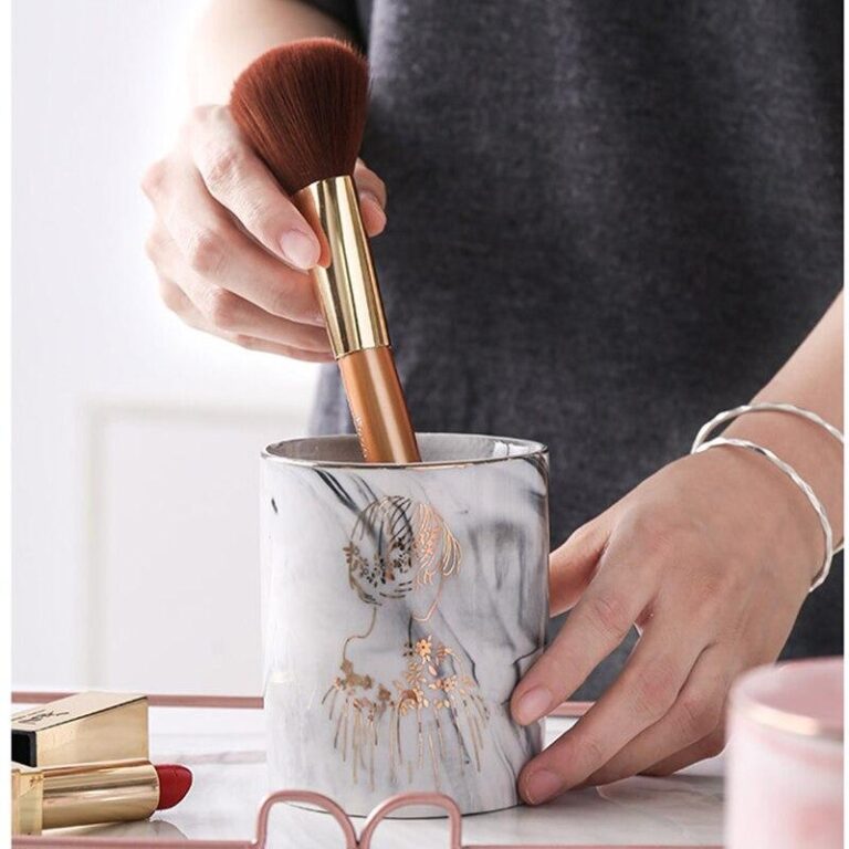Alternative view of Marmor Make-up Pinsel Organizer