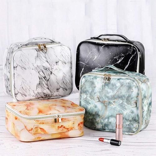 Marmorierter Make-up Koffer – Bild 4