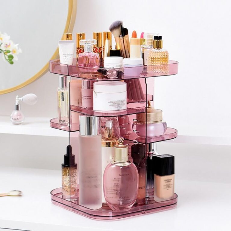 Alternative view of Drehbarer Transparenter Kosmetik Organizer