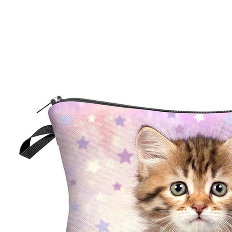 Kosmetiktasche Tiere Make-up – Bild 6