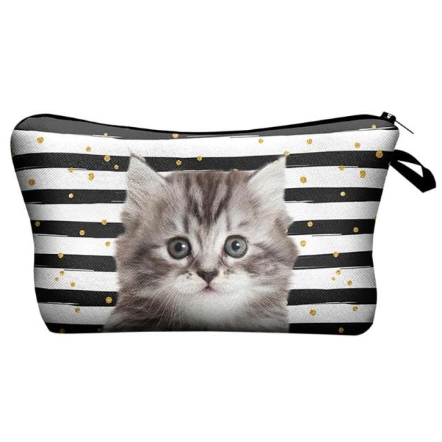 Kosmetiktasche Tiere Make-up – Bild 7