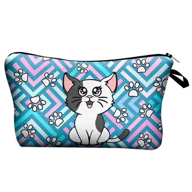 Kosmetiktasche Tiere Make-up – Bild 9