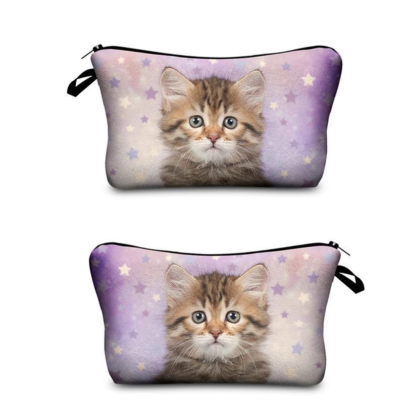 Kosmetiktasche Tiere Make-up – Bild 4