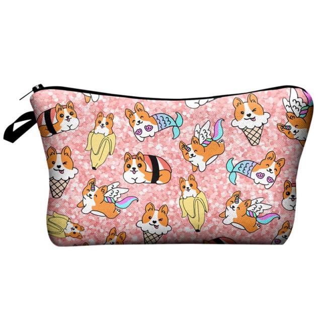 Kosmetiktasche Tiere Make-up – Bild 8