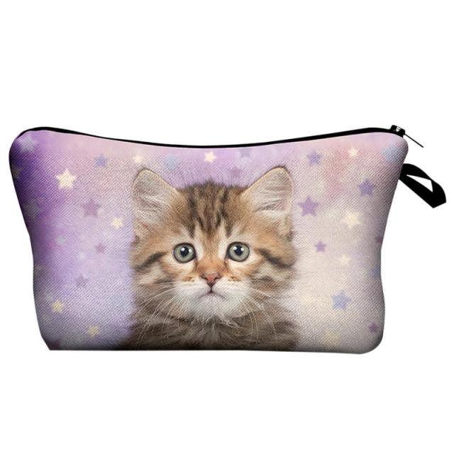 Kosmetiktasche Tiere Make-up – Bild 3