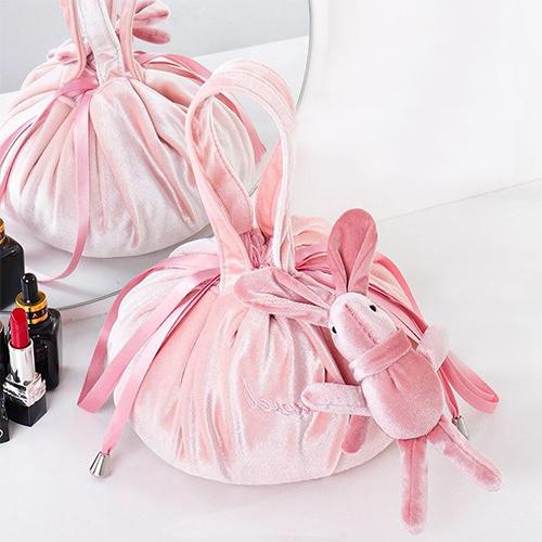 Schneller Kosmetiktasche mit Kordelzug – Bild 18