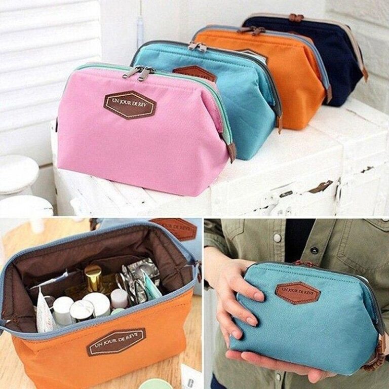 Schöne Kosmetiktasche ein Traumtag