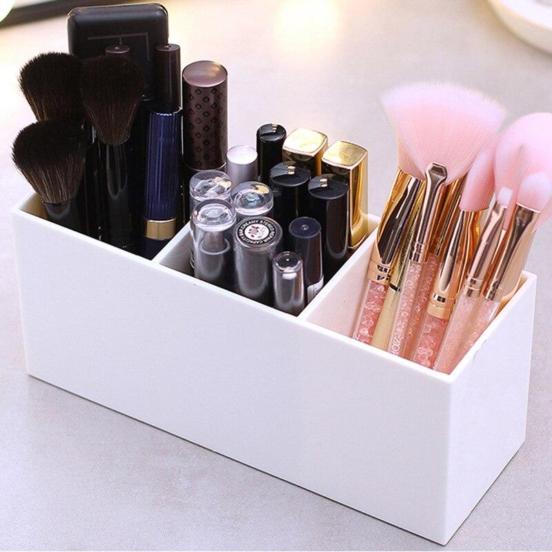 Schwarz Make-up Pinselaufbewahrung – Bild 3