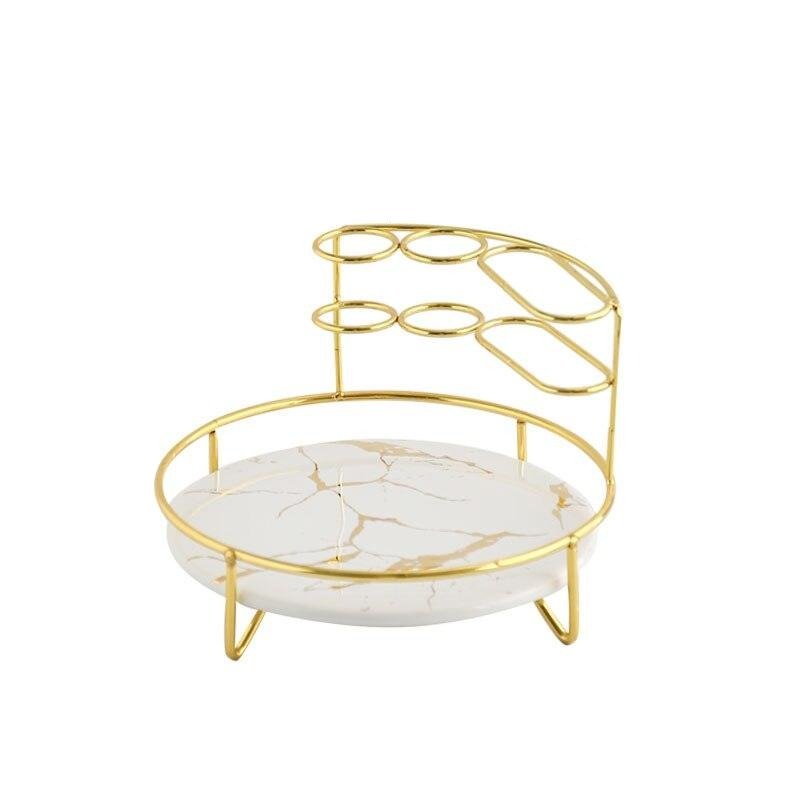 Skandinavischer Kosmetik Organizer aus Marmor – Bild 4