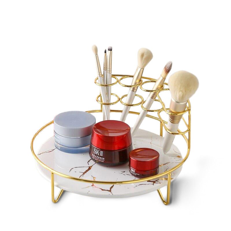 Skandinavischer Kosmetik Organizer aus Marmor