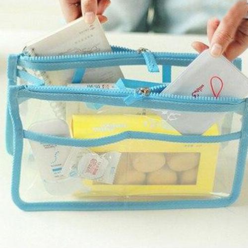 Transparent Kosmetiktasche Handtasche – Bild 8