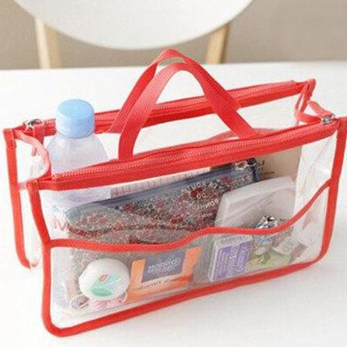 Transparent Kosmetiktasche Handtasche – Bild 7
