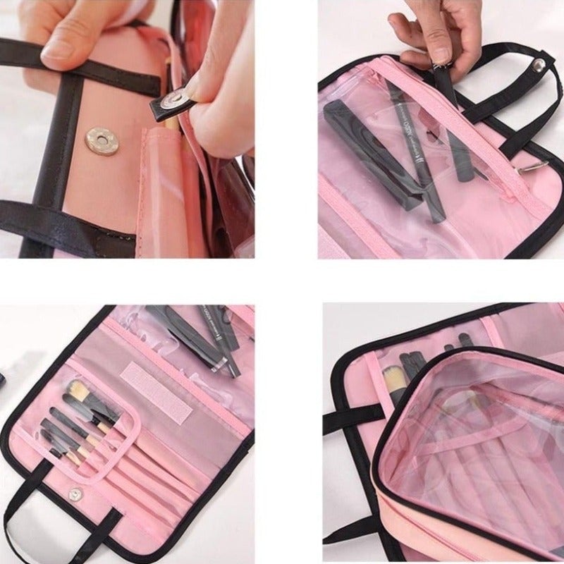 Transparente Kosmetiktasche für Make-up – Bild 8