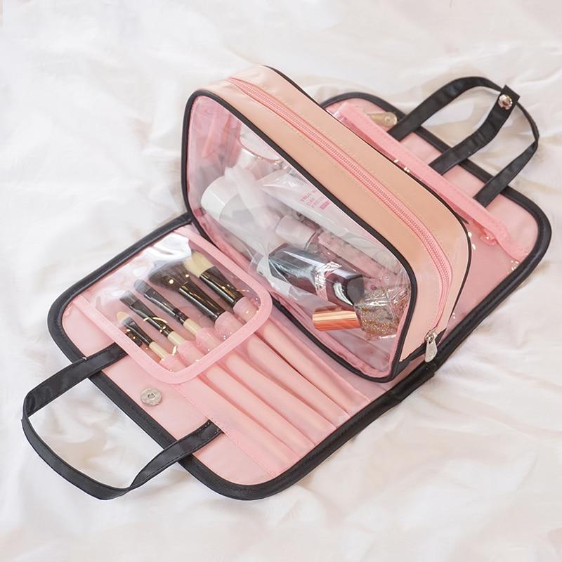 Transparente Kosmetiktasche für Make-up – Bild 6