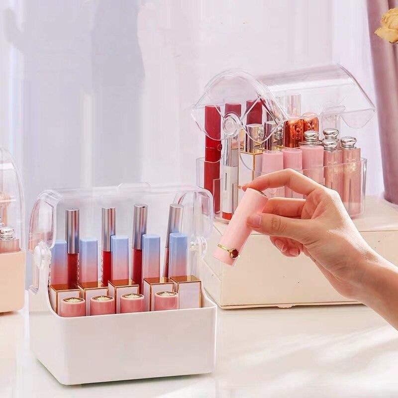 Transparente Make-up Aufbewahrung – Bild 4