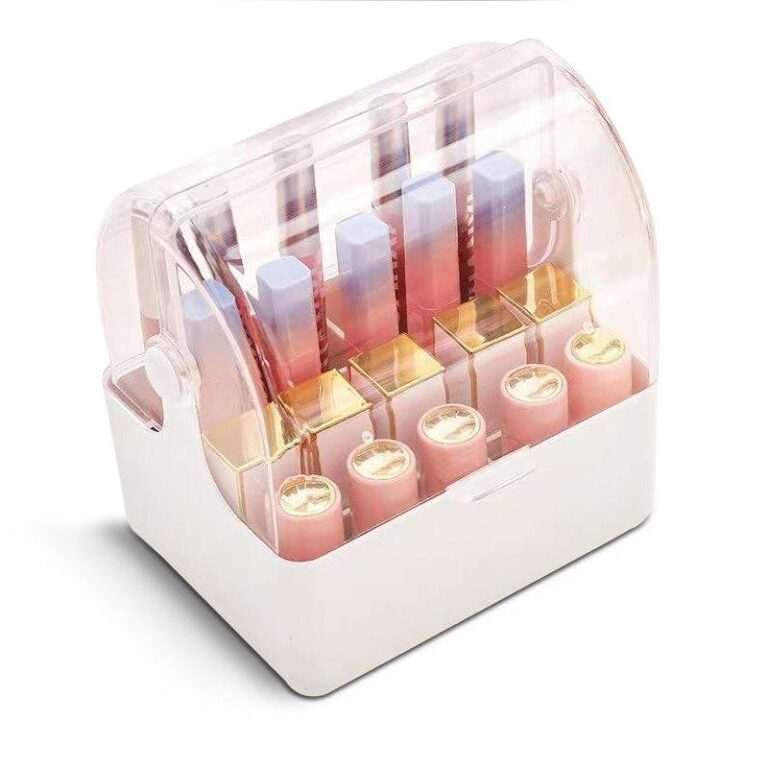 Transparente Make-up Aufbewahrung