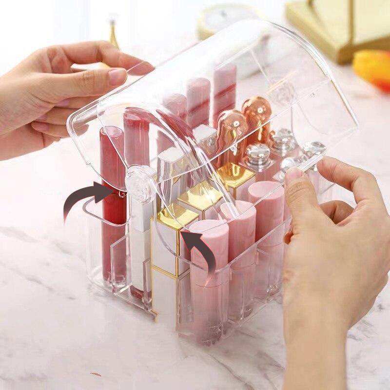 Transparente Make-up Aufbewahrung – Bild 6