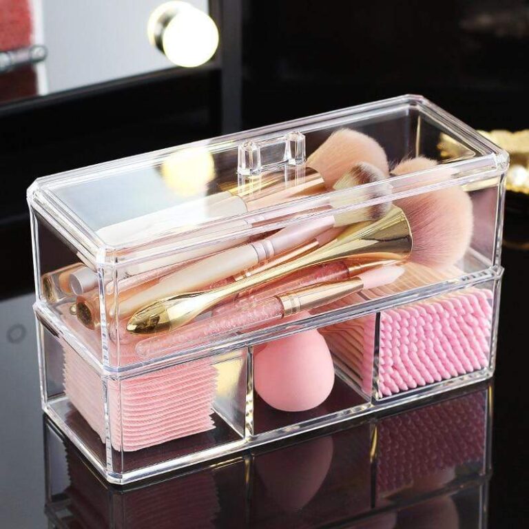 Transparente Make-up Box