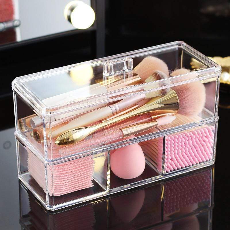 Transparente Make-up Box