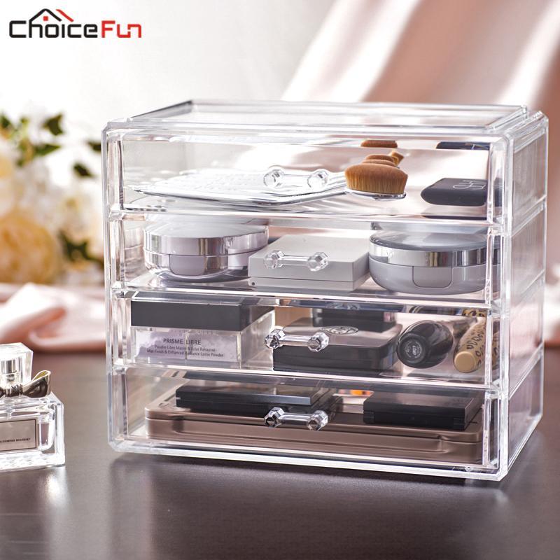Transparenter Acryl Kosmetik Organizer – Bild 3
