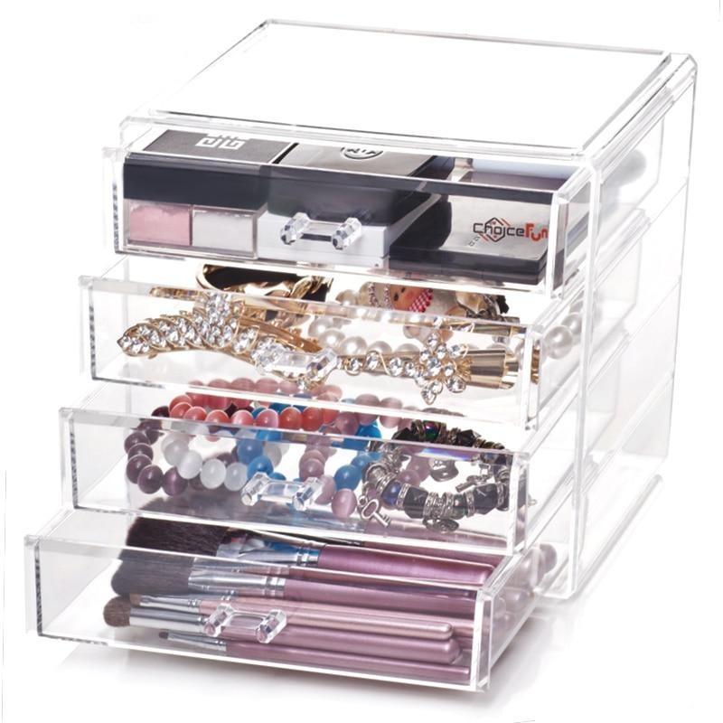 Transparenter Acryl Kosmetik Organizer