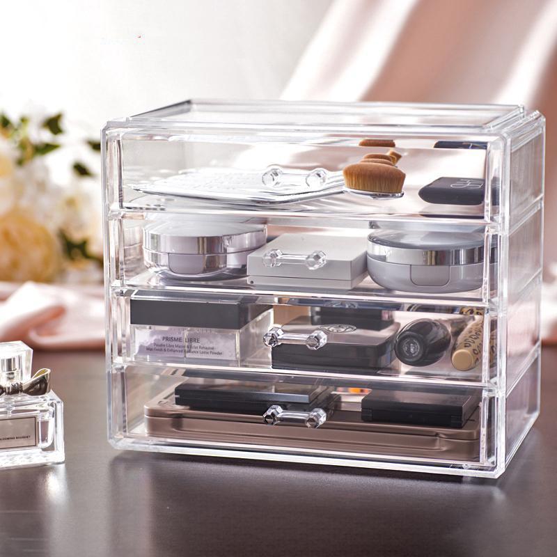 Transparenter Acryl Kosmetik Organizer – Bild 5