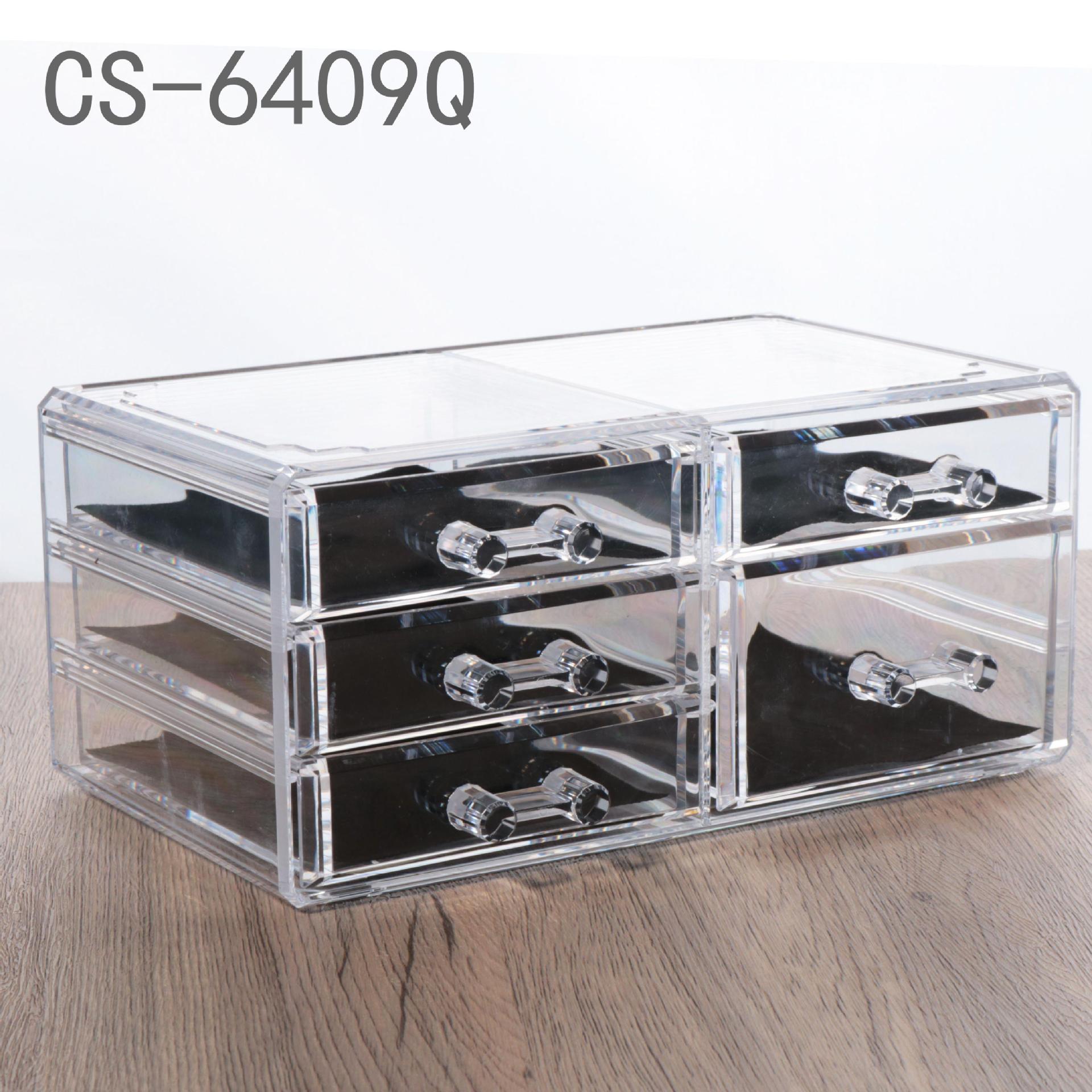 Transparenter Kosmetik Organizer mit Schubladen – Bild 4