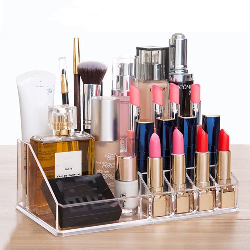 Transparenter Kosmetik Organizer mit Schubladen – Bild 3