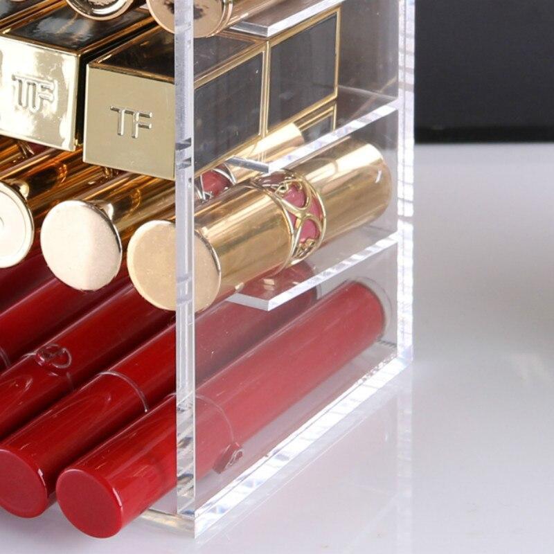 Transparenter Make-up Organizer Kosmetik – Bild 5