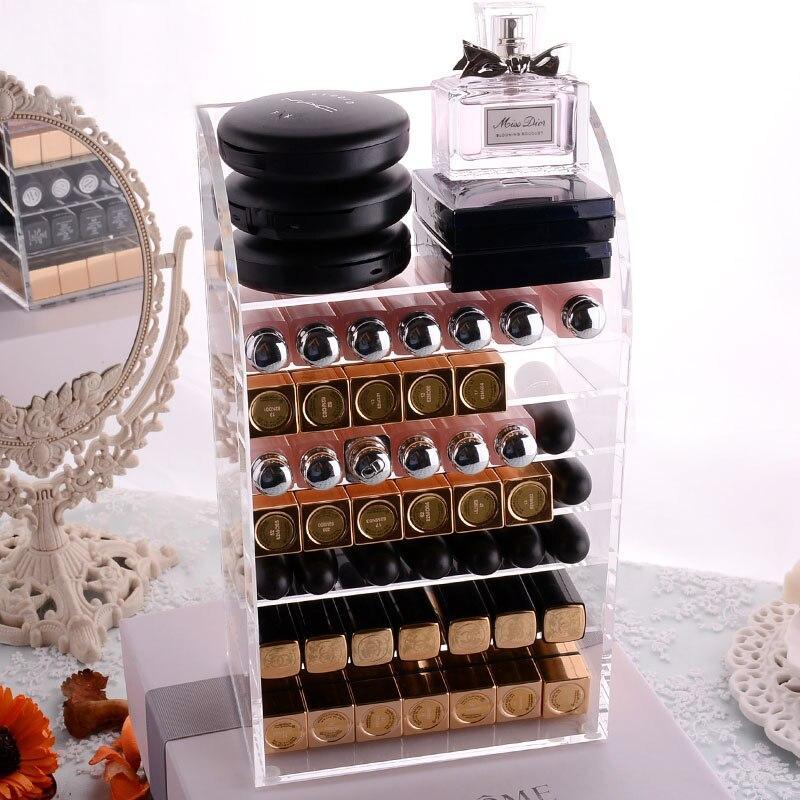 Transparenter Make-up Organizer Kosmetik – Bild 7
