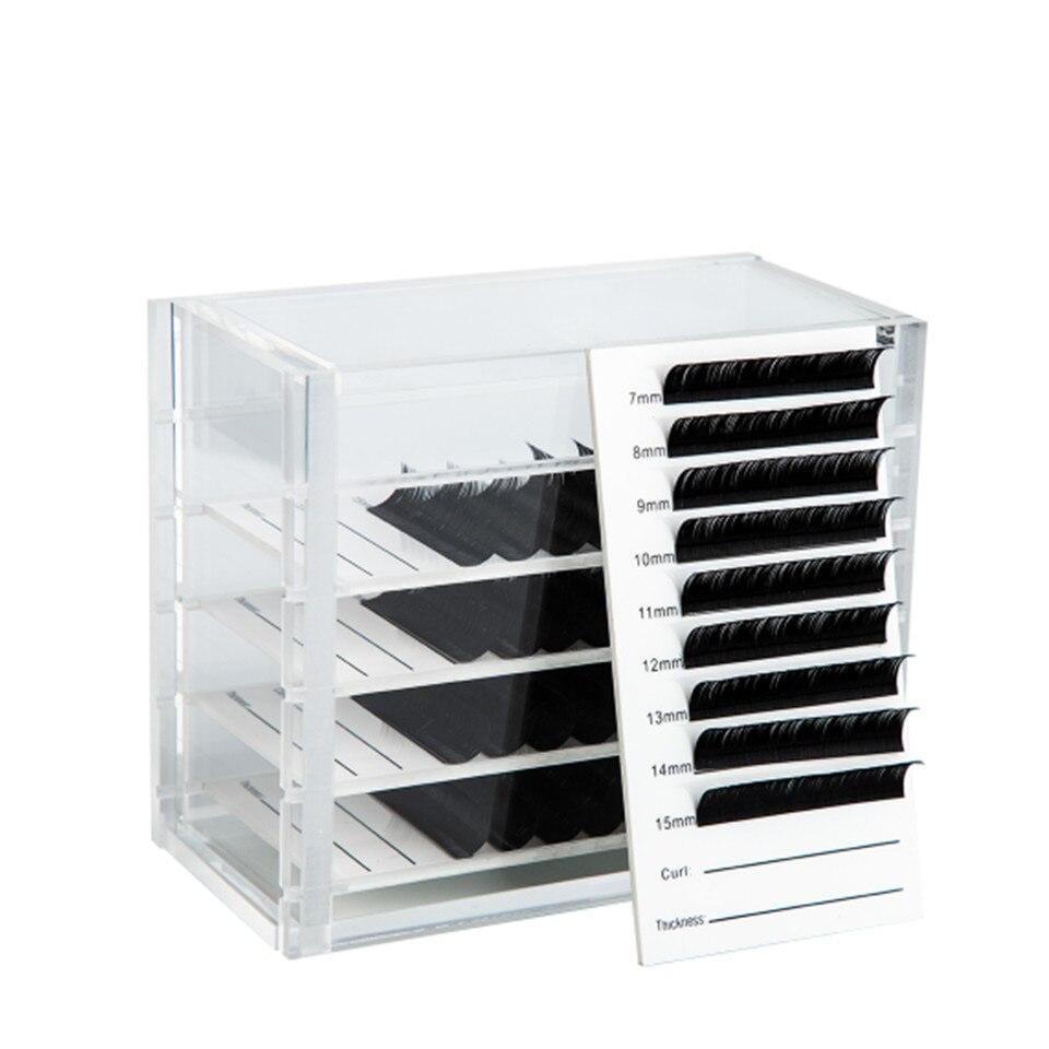 Transparentes Falsche Wimpern Etui – Bild 4