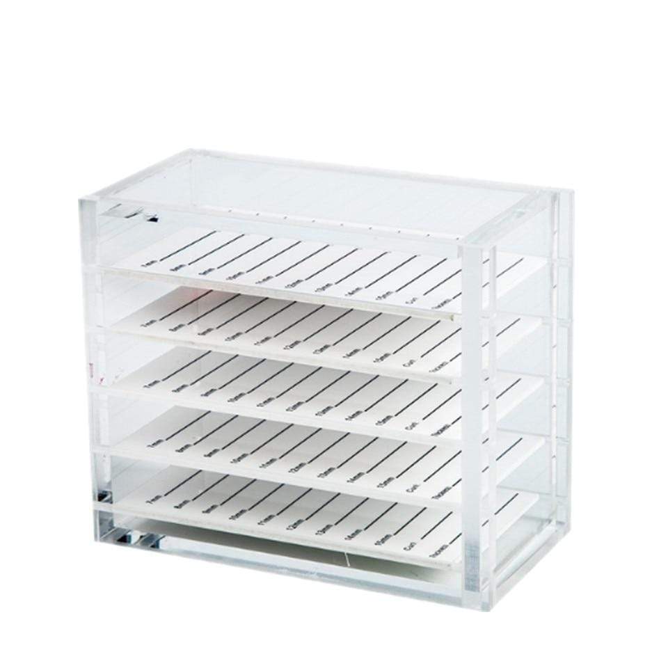 Transparentes Falsche Wimpern Etui – Bild 2
