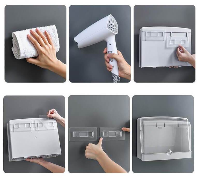 Alternative view of Wand Organizer für das Badezimmer