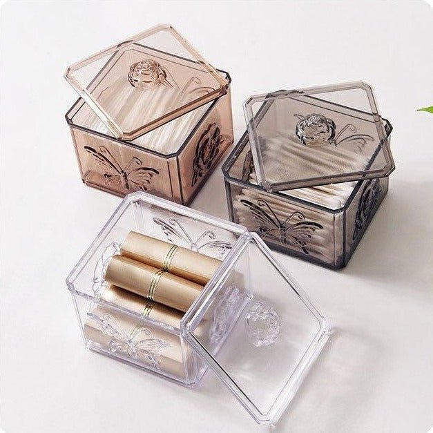 Alternative view of Wattestäbchen Kosmetik Organizer